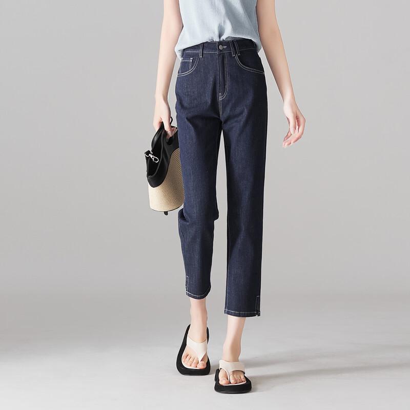 SOFSIL Women s High-Waist Slimming Side Slit Ankle Jeans 29/XL