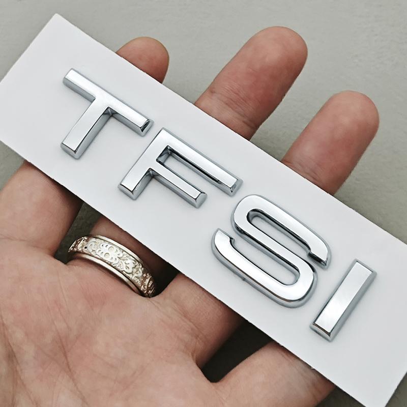 G7 3D ABS Car Letters Rear Trunk Badge Logo TDI TFSI e-tron Emblem Decals For QQ6 A3 A4 A5 A6 A7 Q2 Q3 Q4 Q5 Q7 Q8 Q6 Accessories