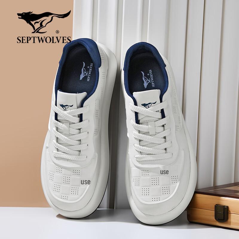 

Qipilang Men s Perforated Casual Board Shoes 43