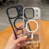 Luxury Transparent Shockproof Phone Case For iPhone 17 Pro Max 17Pro 17 For Magsafe Magnetic Wireless Charge Protective Cover
