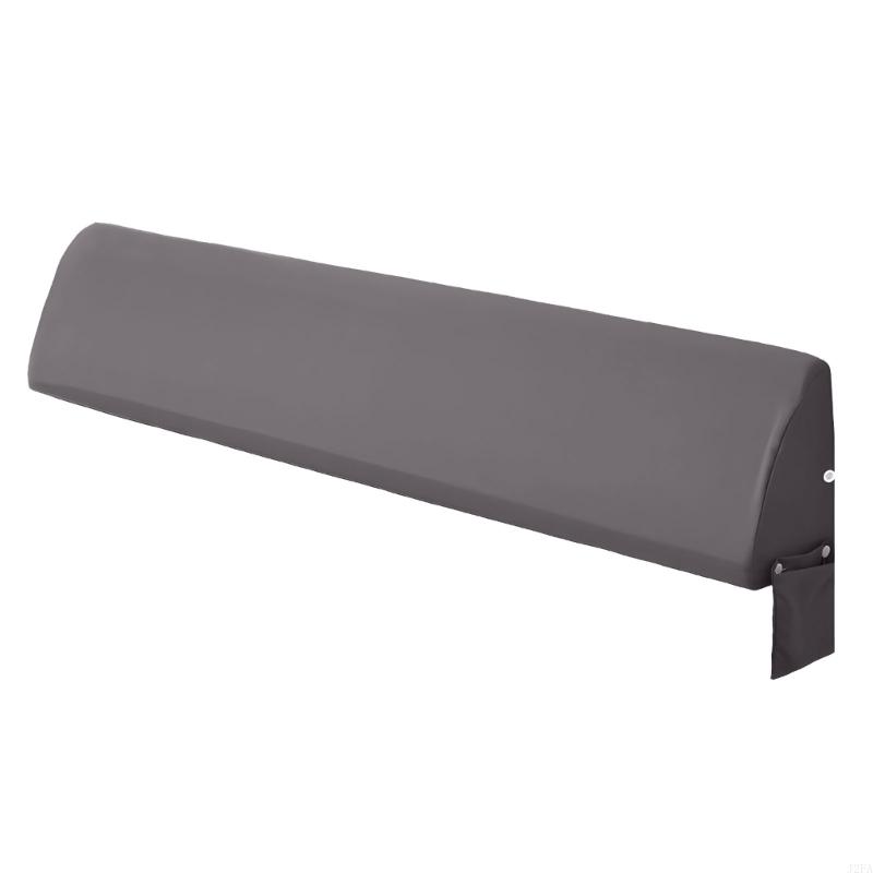 Sponge Pillow for Comfort Support and Sealing Between Bed and Wall Stops Items Dropping Easy Clean Cover
