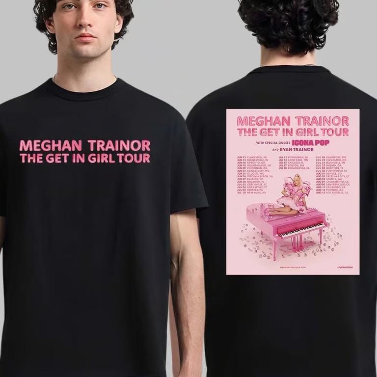 Meghan Trainor The Get In Girl Tour 2026 T-Shirt Unisex T-Shirt S