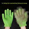 Pet Grooming Silicone Bath Glove: Cat & Dog Fur Removal, Scratching, Cleaning Brush.