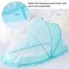 Foldable Portable Baby Mosquito Net Mongolian Tent Style Blackout Medium 110x60x55cm for Kids