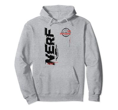 Nerf It's Nerf Or Nothing Right Side Text Hoodie