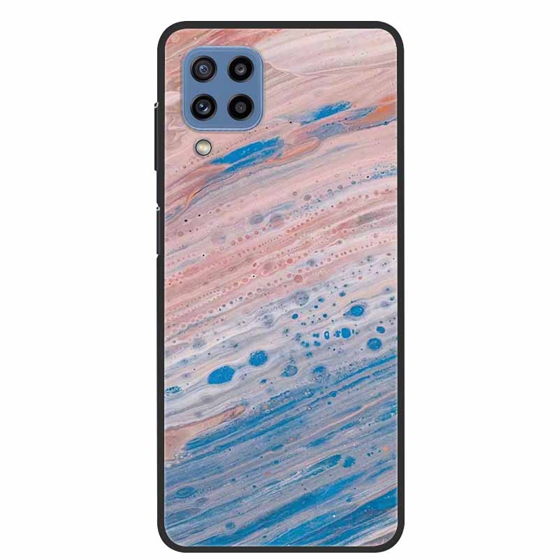 For Samsung Galaxy A12 Case Marble TPU Silicone Soft Phone CoverFor Samsung Galaxy M12 Case Samsung F12 Protector Gift New Para