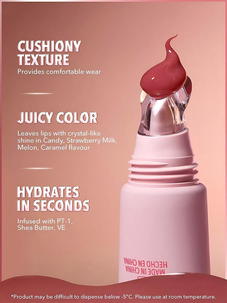 Water Gloss Moisturizing Clear Lip Gloss Mirror Jelly Plumping Lips Transparent Lip Tint Makeup Wholesale Women's Cosmetics