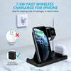 4 In 1 Qi Wireless Charger Stand 10W Fast Charging Dock Station For iPhone 13 12 11 XS XR X 8 Airpods Pro Apple Watch SE 6 5 4 3