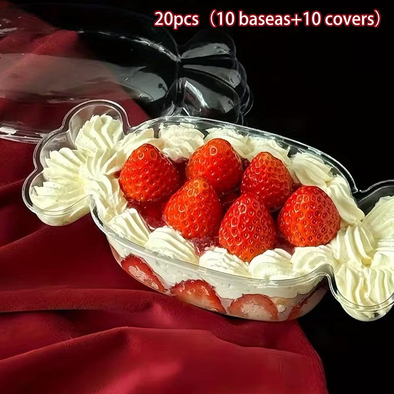 20-Piece Candy-Shaped Cake Box - Perfect For Desserts, Cakes, Fruit Salads, Etc., Suitable For Holiday Events, Birthdays, Etc