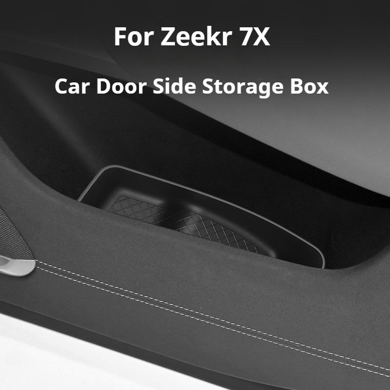 For Zeekr 7X Car Door Slot Storage Box Car Door Side Car Storage Box 7x Special Modification Interior Storage Accessories