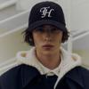 TRAFFIC HARMONY CORDUROY TH LOGO DEEP-FIT BALLcap_black