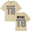 Tate Mcrae Tour T8 Leopard Graphic Print Oneck Tee Shirt Unisex Wounisex 100 Cotton Short Sleeve Tshirts Unisex Hiphop Summer Tops