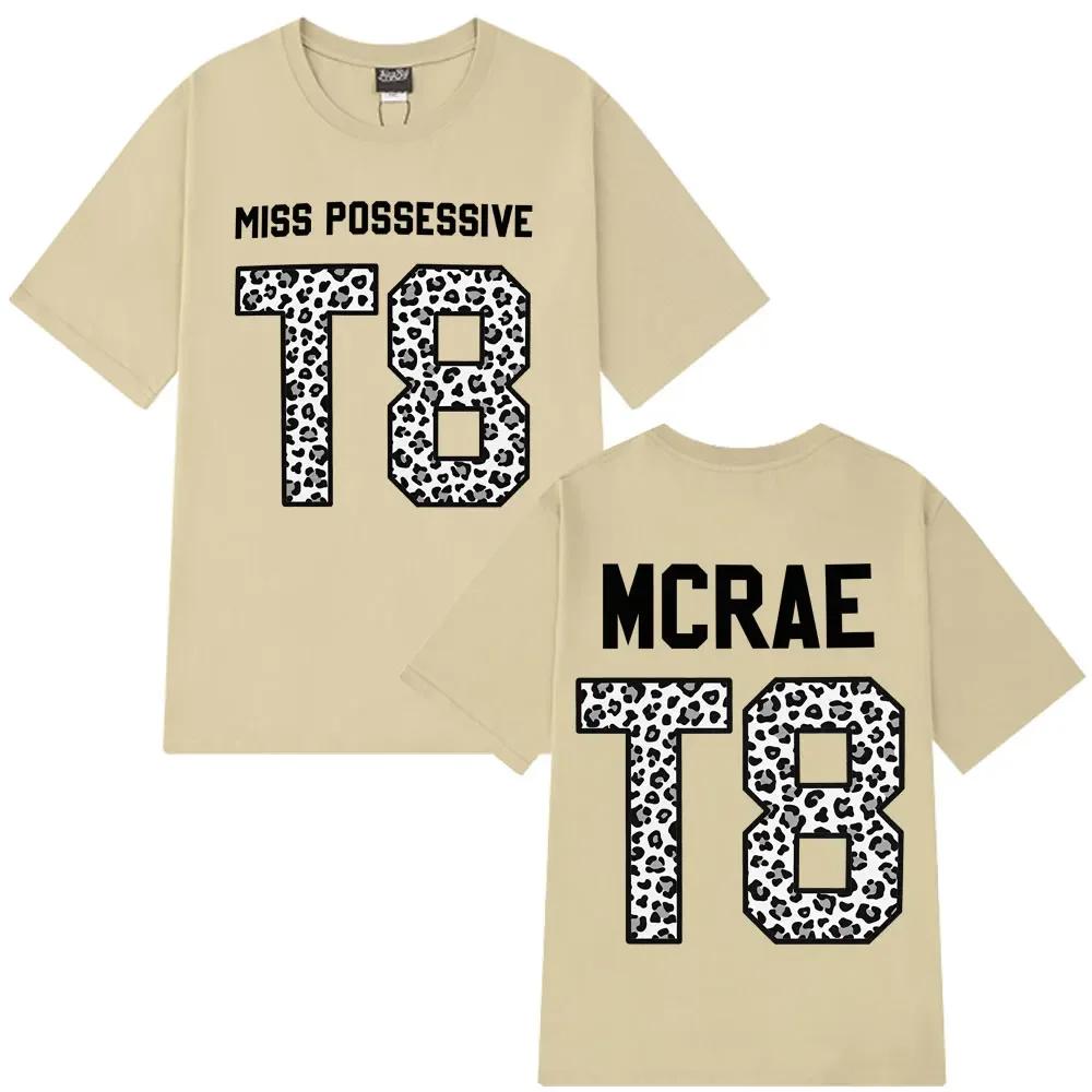 Tate Mcrae Tour T8 Leopard Graphic Print Oneck Tee Shirt Unisex Wounisex 100 Cotton Short Sleeve Tshirts Unisex Hiphop Summer Tops