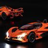 1:24 Apollo Projekt EVO Legierung Sportwagen Modell Druckguss Metall Konzept Rennwagen Fahrzeugmodell Ton und Licht Kinderspielzeug Geschenk