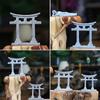 Torii Gate Aquariums Decoration Landscape Ornaments for Fish Tanks Dollhouse