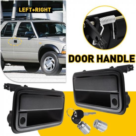 

Exterior Cylinder For Door Handle Chevrolet Lock w/ C1500 1995-2000 Front