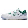 Li Ning ACE V2 Textile, Synthetic Leather Slip Resistant Abrasion Resistant Low top Skateboard Shoes Men's White Green AGCS155-3