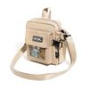 Unisex Nylon Crossbody Bag Multi Pocket Casual Shoulder Handbag for Travel Work