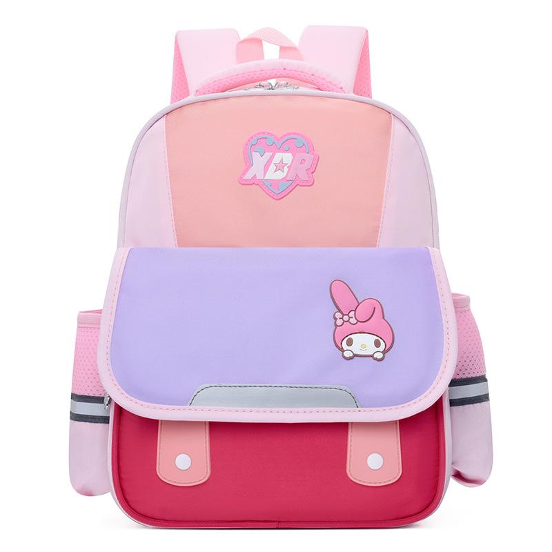 School bag, primary school students first grade leisure burden reduction backpack, preschool children's backpack