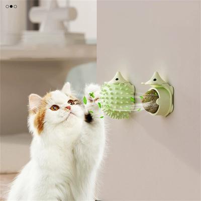 Balls That Stick Wall, 3Pcs Balls for S Wall Toys, Rubbing Balls, Toys, Lick Safe Healthy Chew & Teeth Cleaning