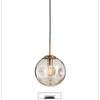 Modern Glass Ball Pendant Light