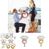 Enhance Your Special Day Diamond Ring Foil Ballons For Engagement Wedding Decorations