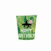 Birthday Theme Party Decoration Banner Pull Flag Cake Flag Balloon- Set