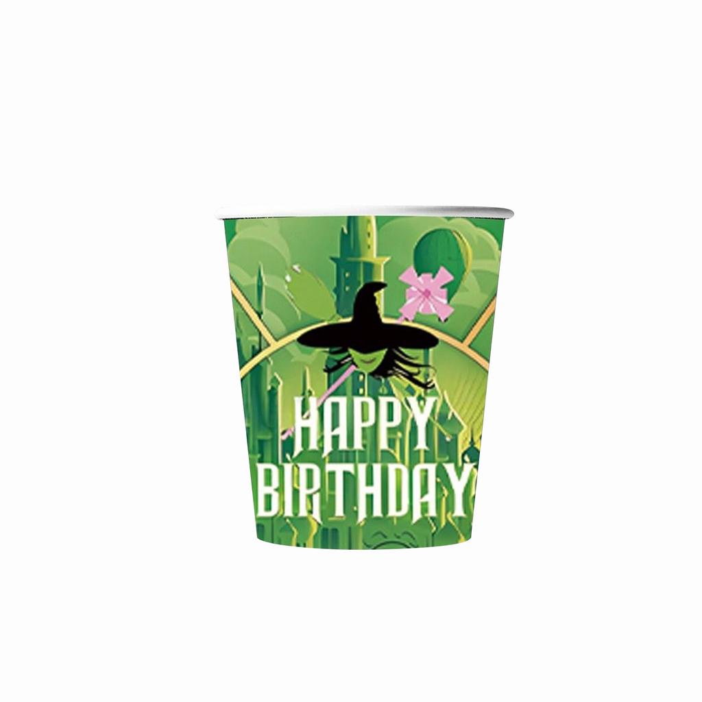Birthday Theme Party Decoration Banner Pull Flag Cake Flag Balloon- Set