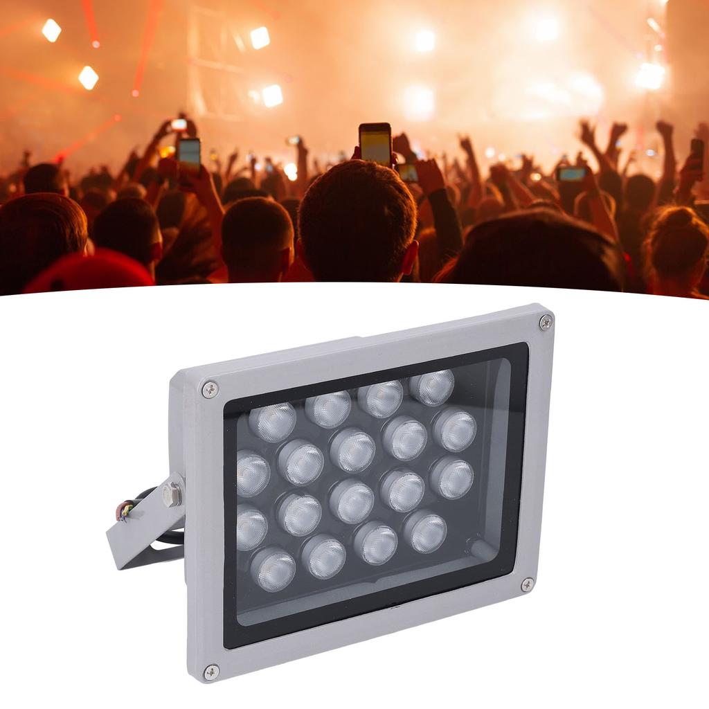 LED Flood Light Aluminum IP65 Water Resistant   Lifespan   Projection Lamp for Large Venue