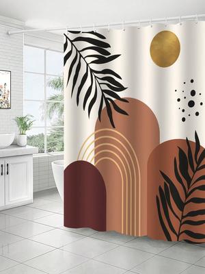 Tenda da Doccia Boho Moderna - Antifungo, Impermeabile, Decorazione Bagno, Regalo Unico, Design Stilish, Elegante