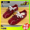 Autumn new thick-soled heightening women's retro casual sports shoes running shoes single shoes