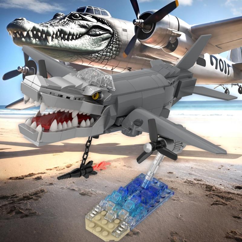 Tung Tung Tung Sahur Figure Building Blocks Tralalero Tralala Shark Toy Figure Lirili Larila Toy Bombardiro Crocodilo Gift