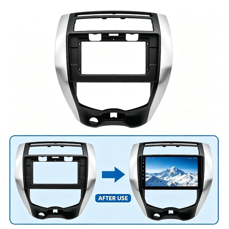 10inch Car Fascia for NISSAN LIVINA 2008-2012 Face Frame Android Versatile Frame Dashboard Panel