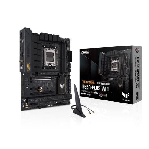 

ASUS TUF GAMING B650-PLUS WIFI Серія AMD Ryzen 7000, сумісна з AM5, материнська плата ATX, обладнана B650/продукція місцевого авторизованого дистриб’ютора