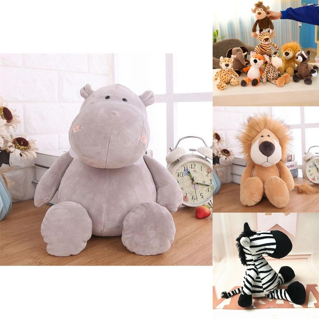 Cute Design Jungle Animal Plush Toy Ideal Home Decoration Entertainment Companion
