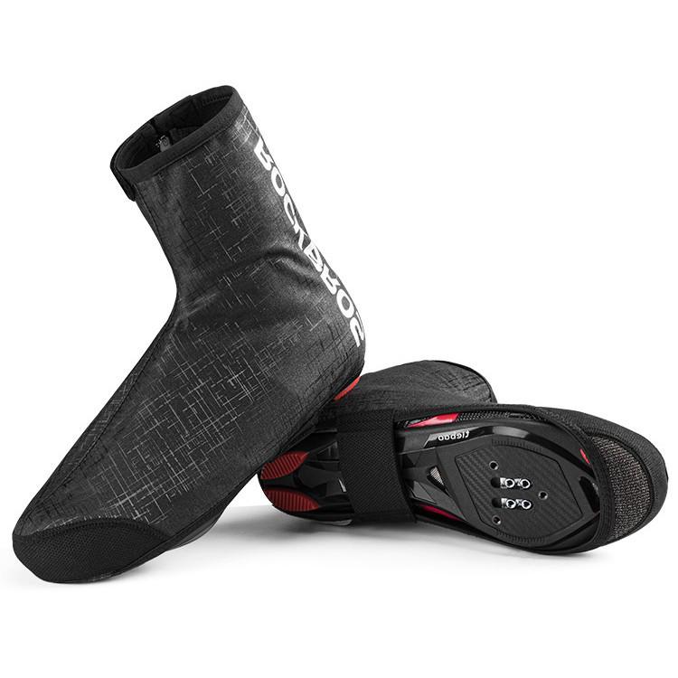 ROCKBROS Waterproof Warm Cycling Overshoes for Road and Mountain Bike Shoes