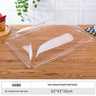 Lecook PET Rectangular Food Display Cover