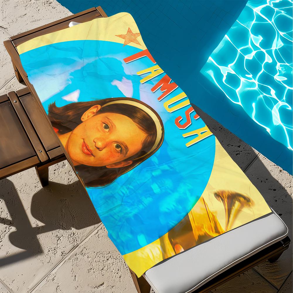 Towel Beach Bath Quick-Drying Lightweight Singer Portable Sauna Camping Swim D-DeTeresa Pool Travel