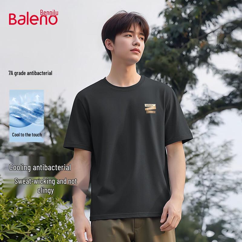 

Baleno Men s Ice Silk Breathable Short Sleeve T-Shirt 3XL