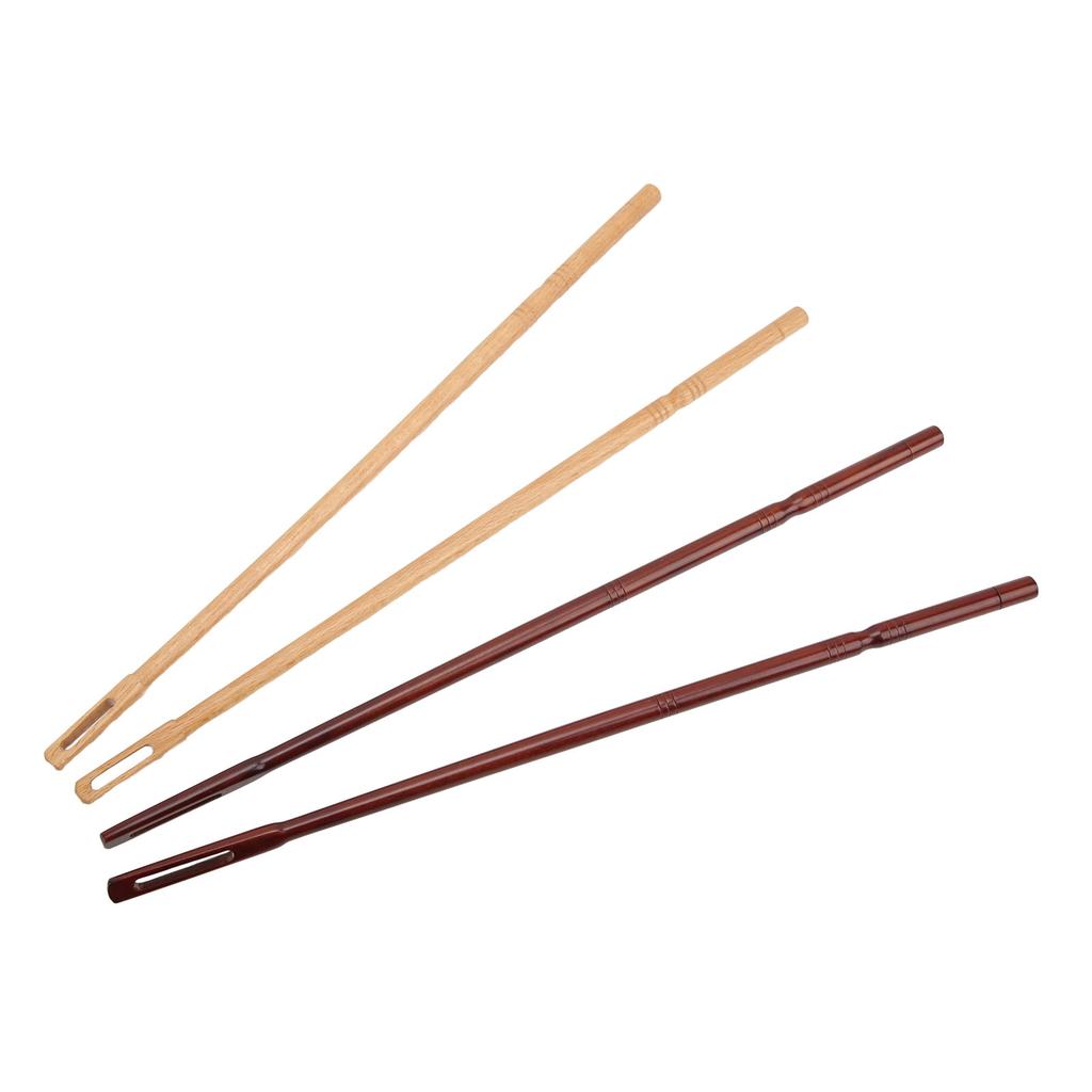4Pcs Flöte Reinigung Stange Ahorn Professionelle Reinigung Stick Musical Instruments Zubehör