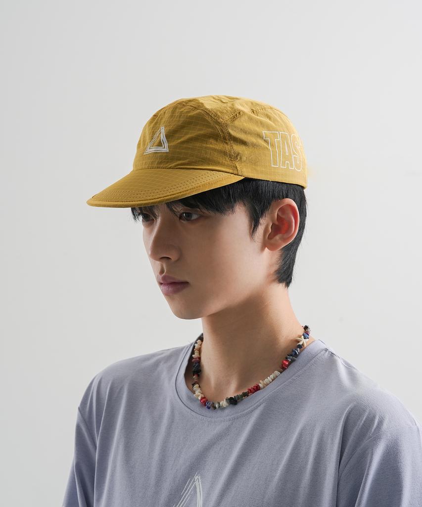 Diadeosaengchyueoli Nylon Rip Check Running Cap (Yellow)