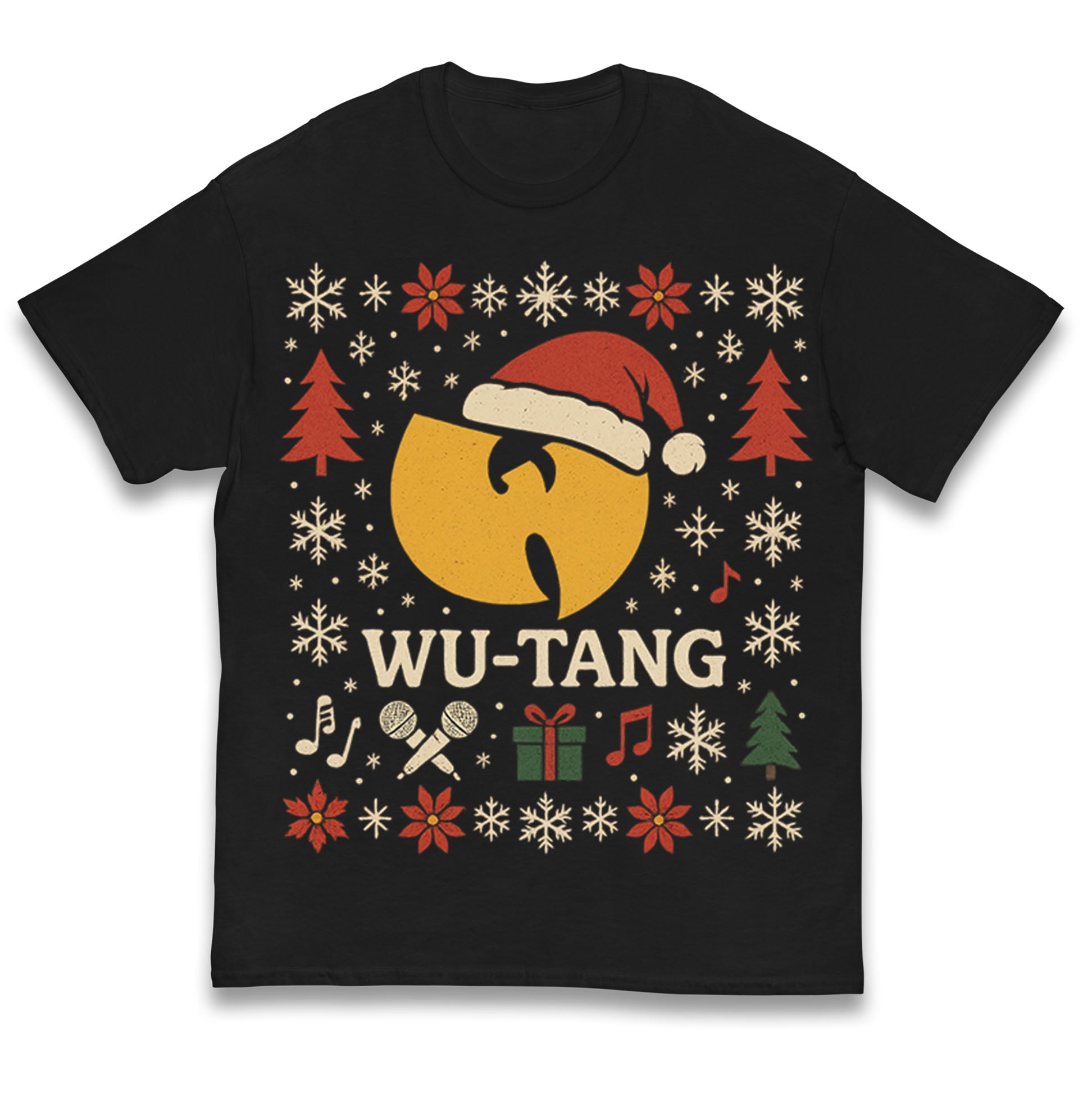 

Рождественская детская футболка Wu-Tang 130