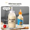 ZISIZ Silicone Salad Dressing Squeeze Bottle