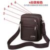 Casual Men's Messenger Bag Versatile Trendy Shoulder Bag Stall Cashier Multi-layer Zipper Change Bag Mobile Phone Bag