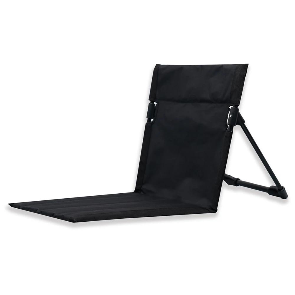 Foldable Camping Chair Lightweight Universal Single Lazy Chair Comfortable Backrest Cushion Picnic Camping Folding Chair Beach