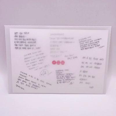 BTS (Bangtan Boys) ARMY Zlatá členství Pohlednice