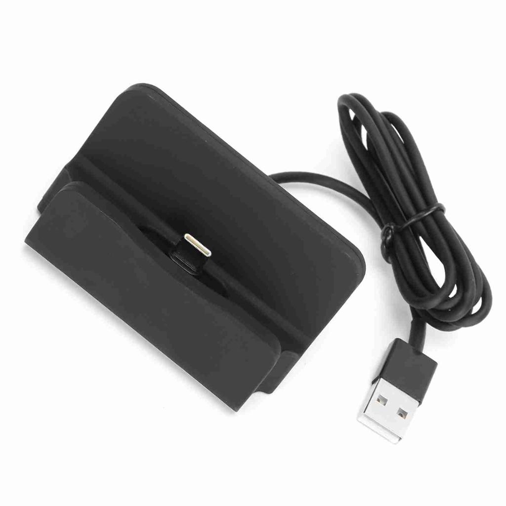 Type C Mobile Phone Charging Base Stand   for     P9CelsiusP20pro  10(Black )