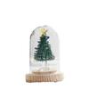 Small Household Glass Christmas Tree Desktop Crafts Ornaments Christmas Gifts