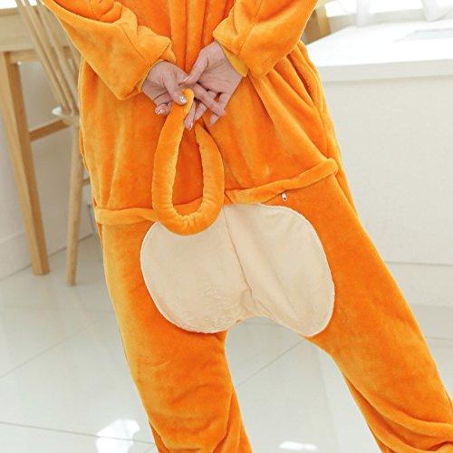 Dorawithme Monkey Kigurumi Pajamas, Loungewear, Animal Cosplay Costume, Party Outfit, Unisex (Size L (171cm-180cm))