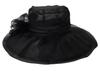Lady Dress Church Party Vacation Wedding Kentucky Derby Elegant Mesh Wide Brim Sun Floral Fashion Vintage Hats